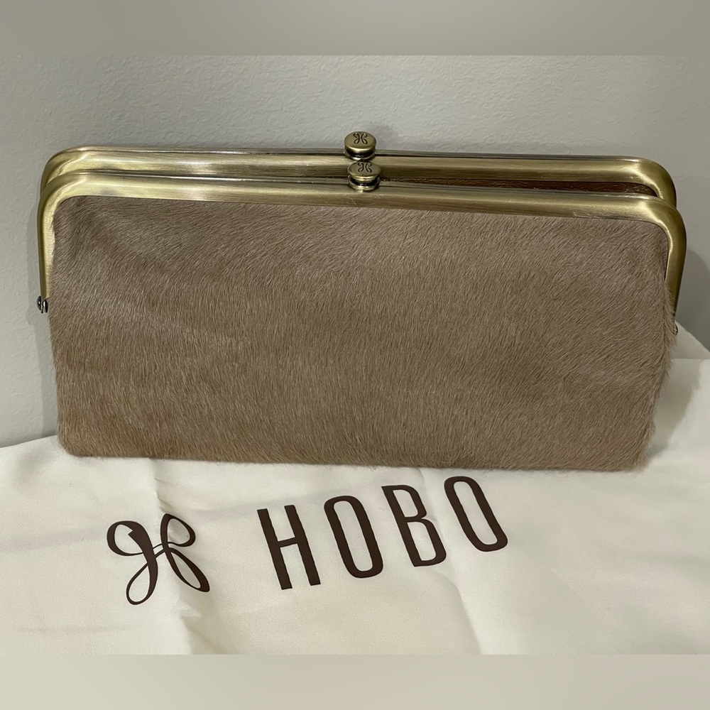 HOBO fur Lauren Clutch + Wallet